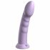 Dillio Super Acht - zuignap siliconen dildo (21cm) - paars