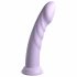 Dillio Super Acht - zuignap siliconen dildo (21cm) - paars