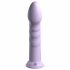 Dillio Super Acht - zuignap siliconen dildo (21cm) - paars