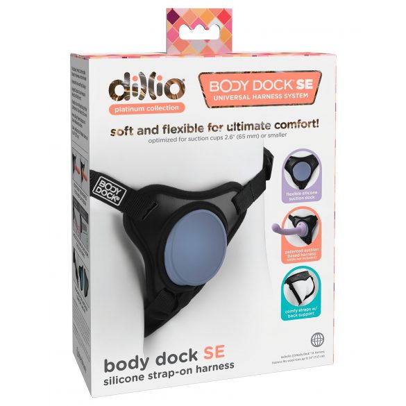 Dillio Body Dock SE - zwart-blauw heupgordel