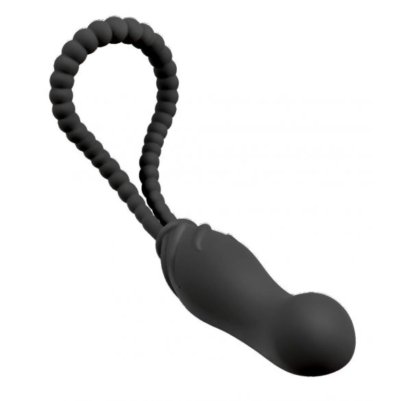 Zwarte Fluweel Perfecte Pasvorm - strapless strap-on dildo (zwart)