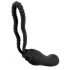 Zwarte Fluweel Perfecte Pasvorm - strapless strap-on dildo (zwart)