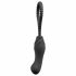 Zwarte Fluweel Perfecte Pasvorm - strapless strap-on dildo (zwart)