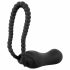 Zwarte Fluweel Perfecte Pasvorm - strapless strap-on dildo (zwart)