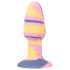 You2Toys - siliconen anale dildo (kleurrijk)