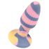 You2Toys - siliconen anale dildo (kleurrijk)