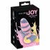 You2Toys - siliconen anale dildo (kleurrijk)