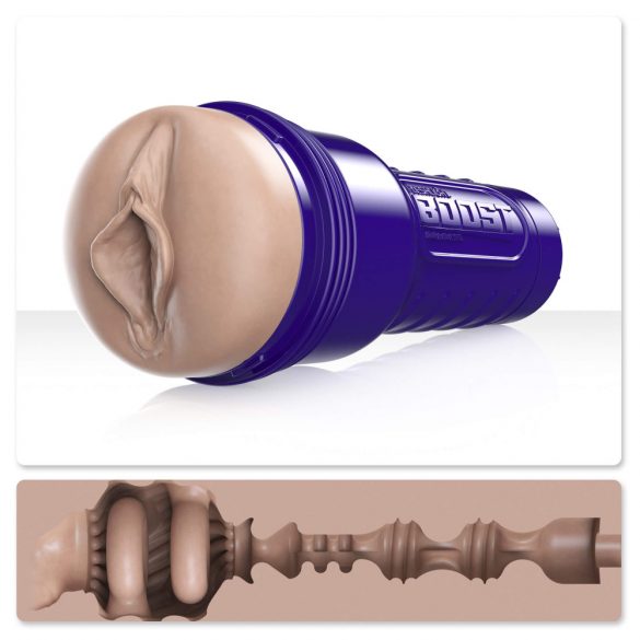 Fleshlight Boost Bang - realistische pocketpoes masturbator (natuurlijk)