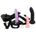 You2Toys - strap-on dildo set (zwart)