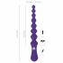 You2Toys - Bolvormige, flexibele anale dildo (paars)