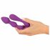 You2Toys - Bolvormige, flexibele anaal dildo - (paars)