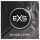 EXS Black - latex condoom - zwart (12 stuks)