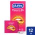 Durex Emoji PleasureMe - geribbelde en gestippelde condooms (12 stuks)