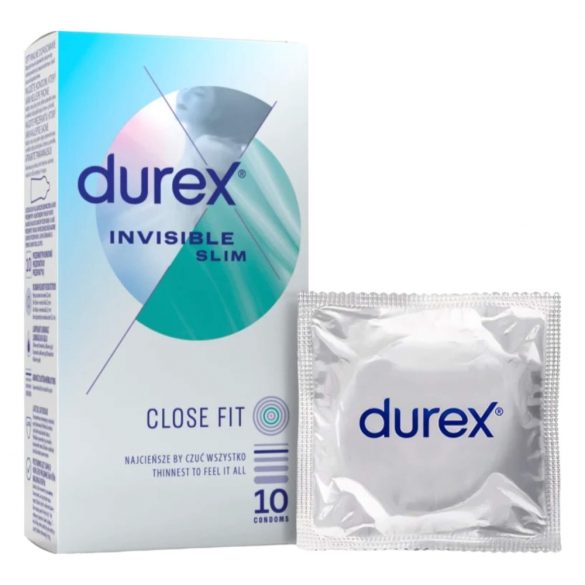 Durex Invisible Dun - dun condooms (10 stuks)