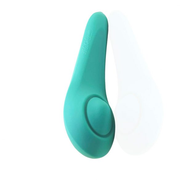 Pulskoningin - oplaadbare, waterdichte clitoris vibrator (groen)