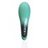 Pulskoningin - oplaadbare, waterdichte clitoris vibrator (groen)