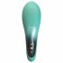 Pulskoningin - oplaadbare, waterdichte clitoris vibrator (groen)