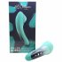 Pulskoningin - oplaadbare, waterdichte clitoris vibrator (groen)