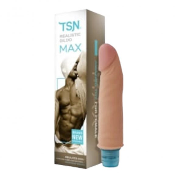 Lonely Max - realistische vibrator (17cm) - natuurlijk