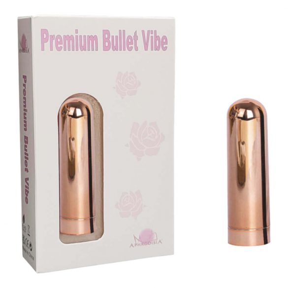 Eenzame Goud - draadloze, waterdichte mini vibrator (goud)