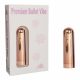 Eenzame Goud - draadloze, waterdichte mini vibrator (goud)