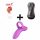 Duoset (masturbator, vinger vibrator, glijmiddel)