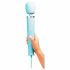 le Wand - exclusieve, bekabelde massage vibrator (blauw)