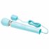 le Wand - exclusieve, bekabelde massage vibrator (blauw)