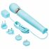 le Wand - exclusieve, bekabelde massage vibrator (blauw)