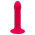 Hitsens 2 - oplaadbare, vormbare vibrator met voet (roze)