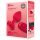 b-vibe heart - oplaadbare, draadloze anale vibrator (rood)