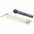 Le Wand Petite - exclusieve, oplaadbare massagetrilator (blauw)