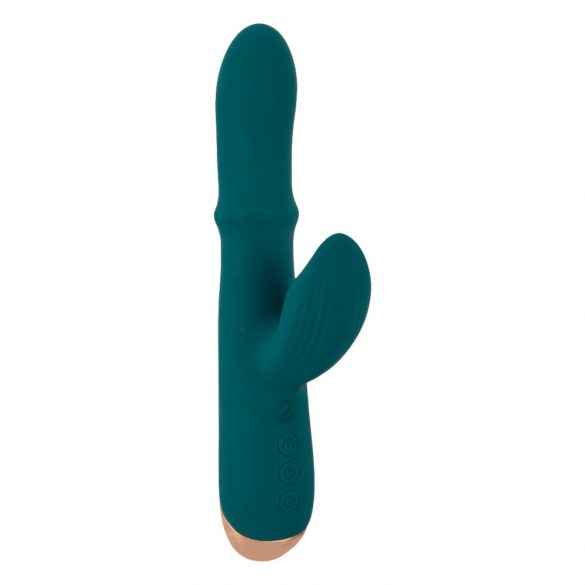 You2Toys Thumping Rabbit - vibrator met ring (turkoois)