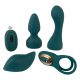 Stelers keuze - 4in1 verstelbare afstandsbediening vibrator (turquoise)