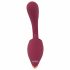 Javida - tong 2in1 vibrator (bordeaux)