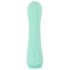 Cuties Mini 4 - oplaadbare, waterdichte konijn vibrator (groen)