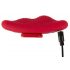 / Smile - draadloze oplaadbare slipvibrator (rood)