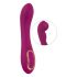 Javida - Dubbelpomp Opblaasbare Vibrator (paars)