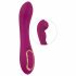 Javida - Dubbelpomp Opblaasbare Vibrator (paars)