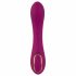 Javida - Dubbelpomp Opblaasbare Vibrator (paars)