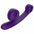 Snail Vibe Curve - 2-in-1 clitorisstimulator vibrator (paars)