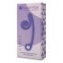 Snail Vibe Curve - 2in1 clitoris stimulator vibrator (paars)