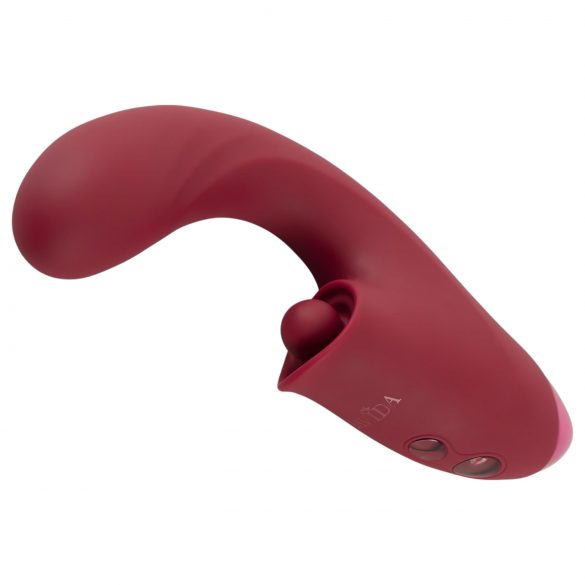 Javida - 3in1 tongvibrator (paars)