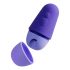 ROMP Free X - draadloze luchtdruk vibrator (paars)