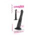 Choix des Couples - Vibromasseur G+P Point Poussée (noir)