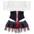 Slaviana Dirndl Bavarian Costume (4-piece) 