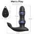 Heren Play - op-en-neer bewegende prostaat vibrator (zwart)