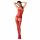 Passion BS050 - hartjes-bloemen net set (rood) - S-L