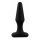 Voel de Magische Rilling - Anale Dildo Plug (Zwart) - Eco Verpakking