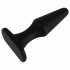 Feel the Magic Shiver - anale dildo plug (zwart) - eco verpakking